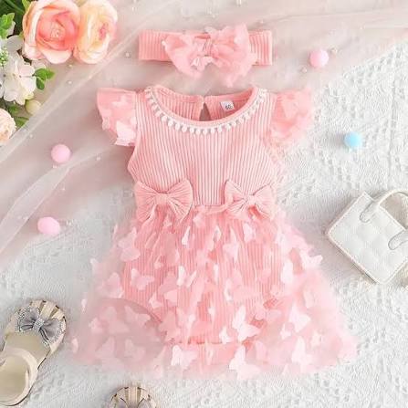 Baby Shirt With Embroidered Pattern